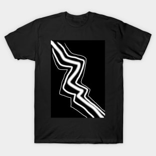 Black and White Vectore T-Shirt